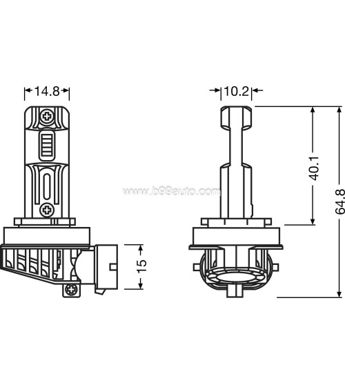 Osram LEDriving HL EASY H8/H9/H11/H16 LED GEN2